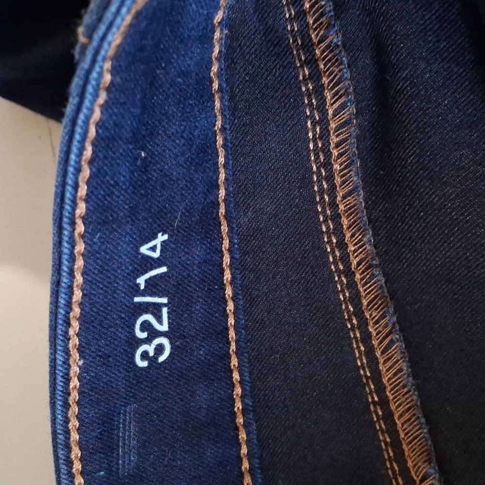 Classic Dark Blue Women's Denim Jeggings - Picture 7 of 7